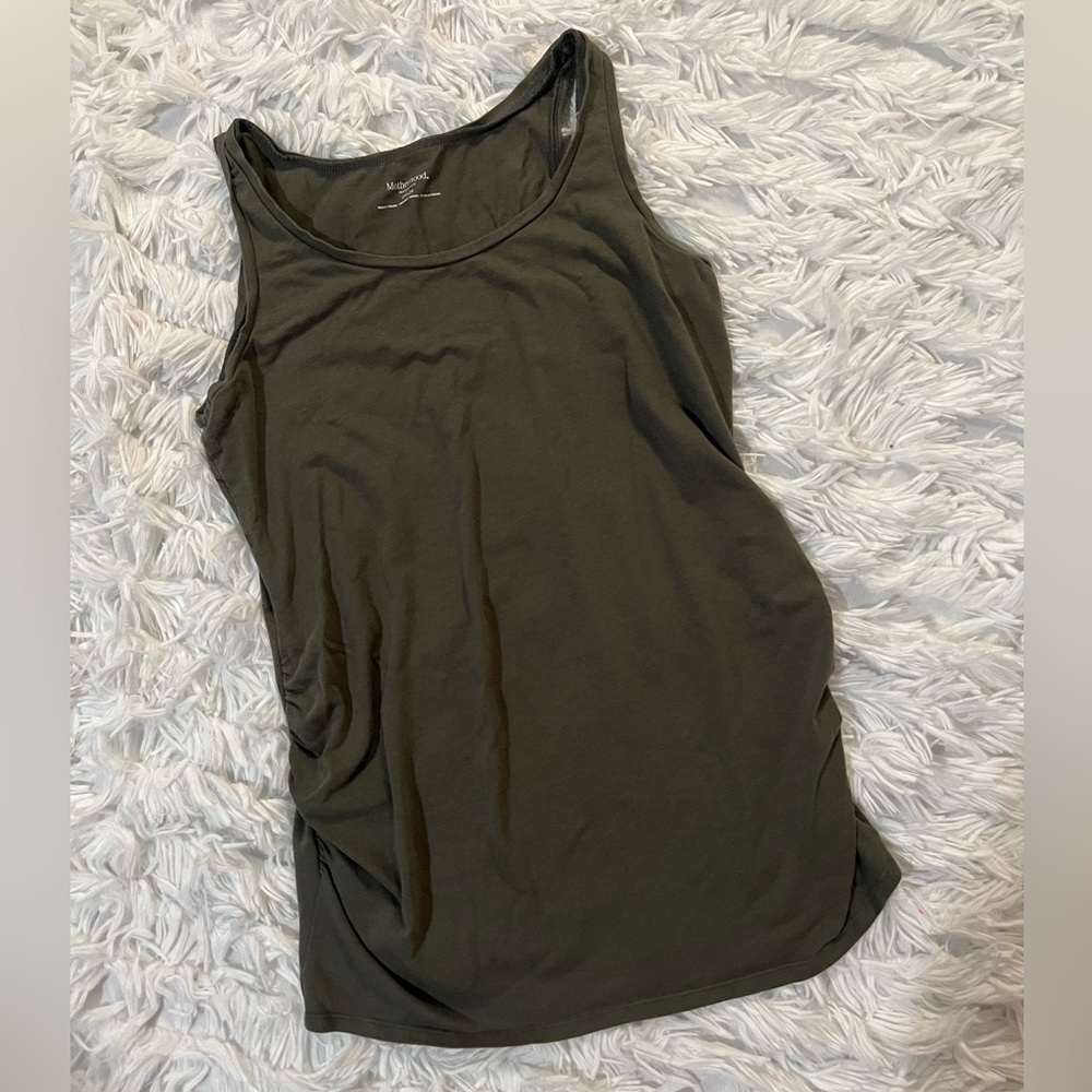 Motherhood Maternity Green Tank - S